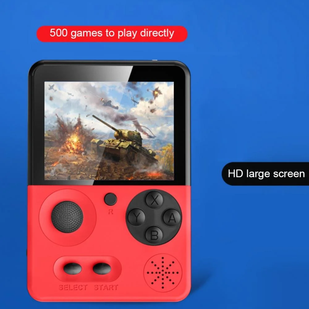 500 IN 1 Retro Video Game Console Portable Pocket TV Game Console AV Out Mini Handheld Game Player