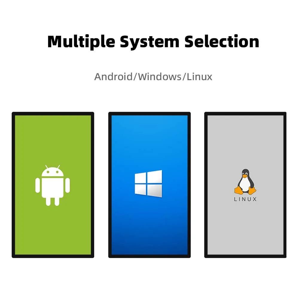 Factory Direct Multi Sizes LCD Wall Mounted With Touch Screen All in one Digital Advertising Screen With Remote Control Software