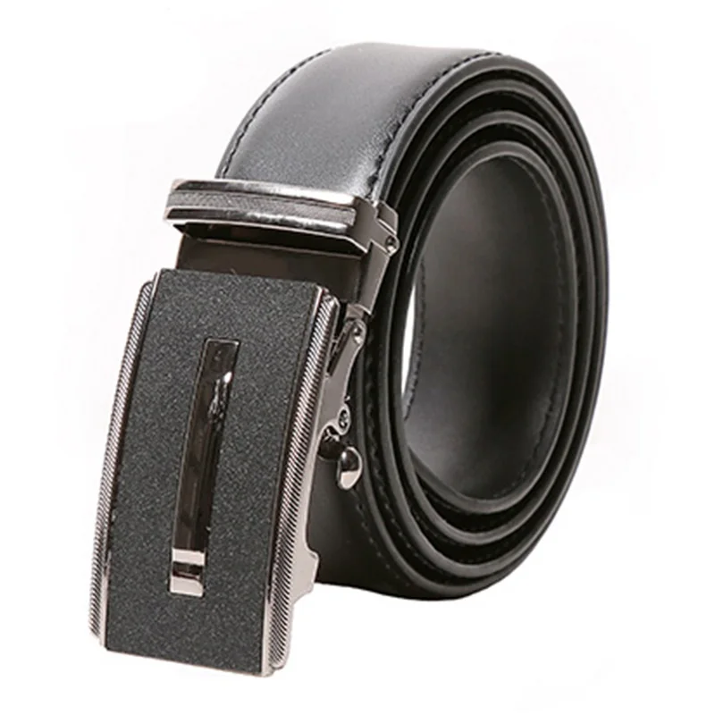High Quality Hot Sales Wholesale Custom Print Logo Man Leather Strap Belt Business Fashion Custom Leather Belt