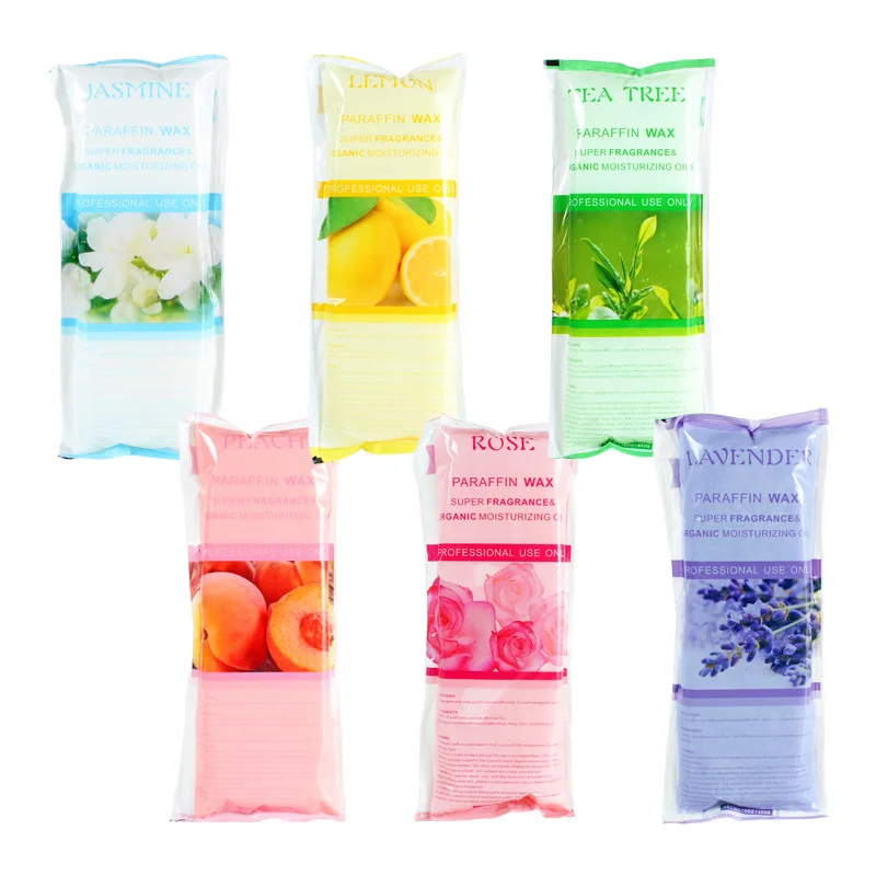 Private Label Wholesale 450g paraffin for hands and feet multi-flavored body skin Moisturizing Spa