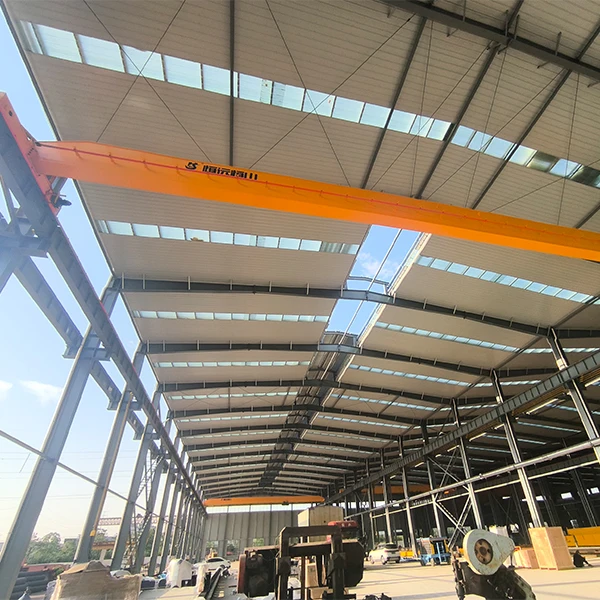 10 Ton 20ton 30 Ton Single Girder Steel Beam Overhead Travelling Control Remote Bridge Crane