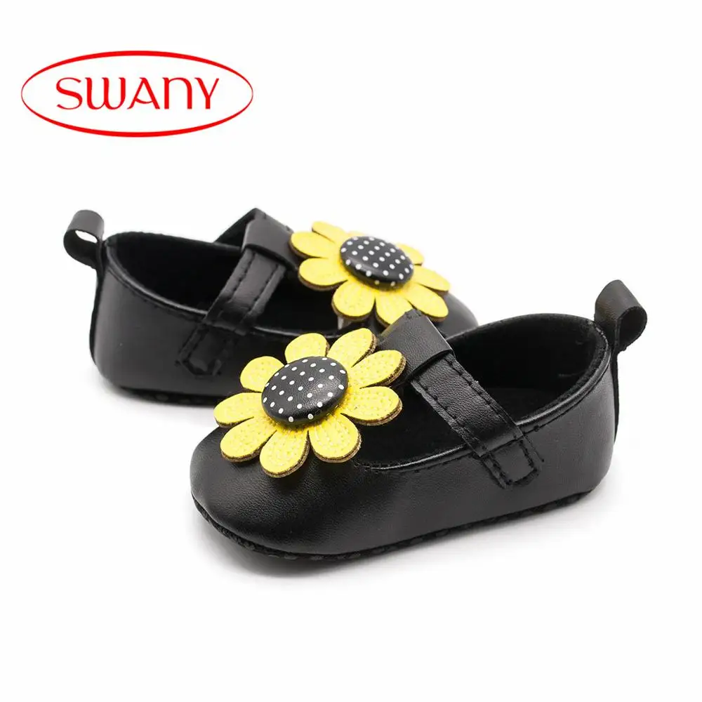 
Sunflower princess Soft Sole Baby Shoes 