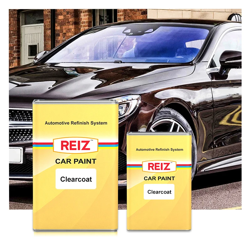 High Gloss Clearcoat Automotive High Solid Clear Coat Car Refinish Paint Car Color Paint