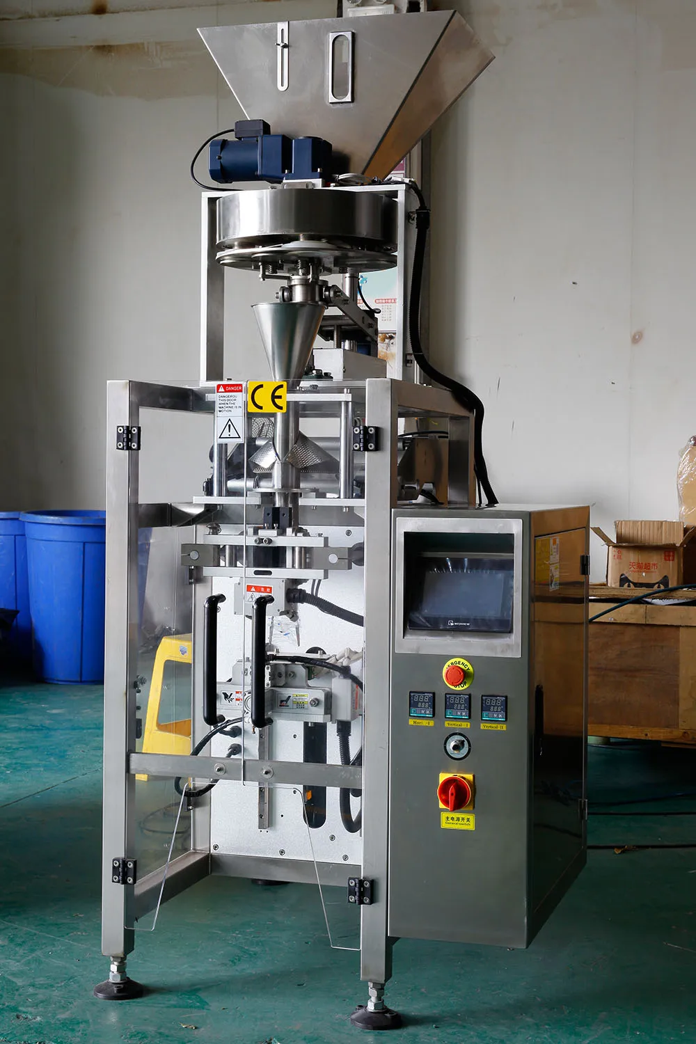 100bags Small Peanut Candy Sachet Granular Packaging Machine Machinery Repair Shops Food Shop Manufacturing Plant Sealing