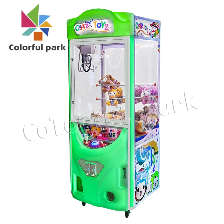 Colorful Park arcade claw machine for sale candy claw machine cheap claw machine