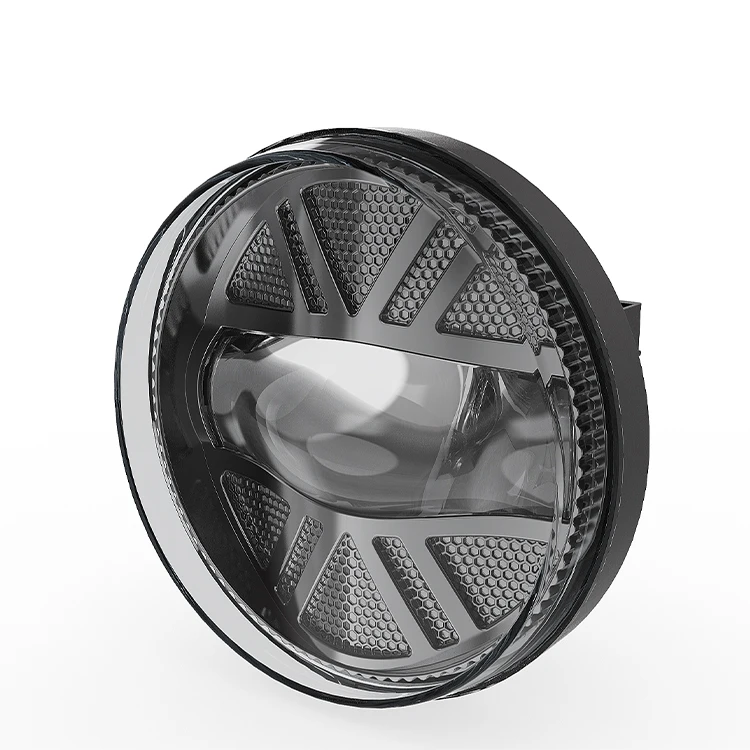 Hot sell approved car led lamp fog light 6500k white adjustable plug and play 24v round 24w led fog lights