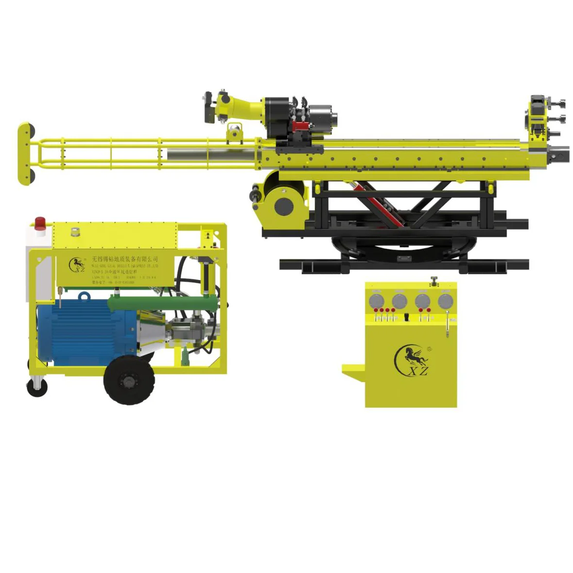 Underground core drilling rig ,mining core drilling machine