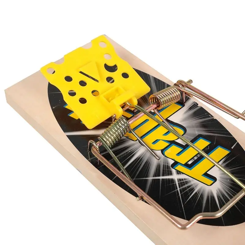 Customized Logo Wooden Mouse Trap Sensitive Mice Trap Small Rodent Trap For Pest Control