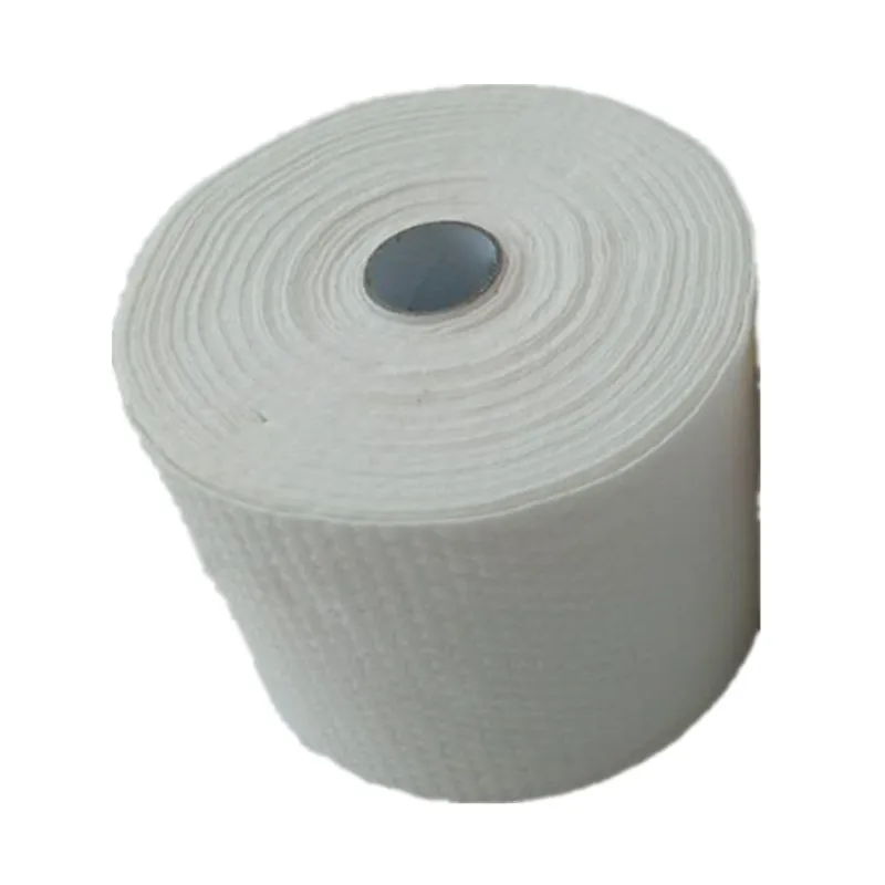 China Factory Zero Addition Roll Cloth Towel Super Soft Fabric Rolls for Wet Napkin Machine With 16m Each