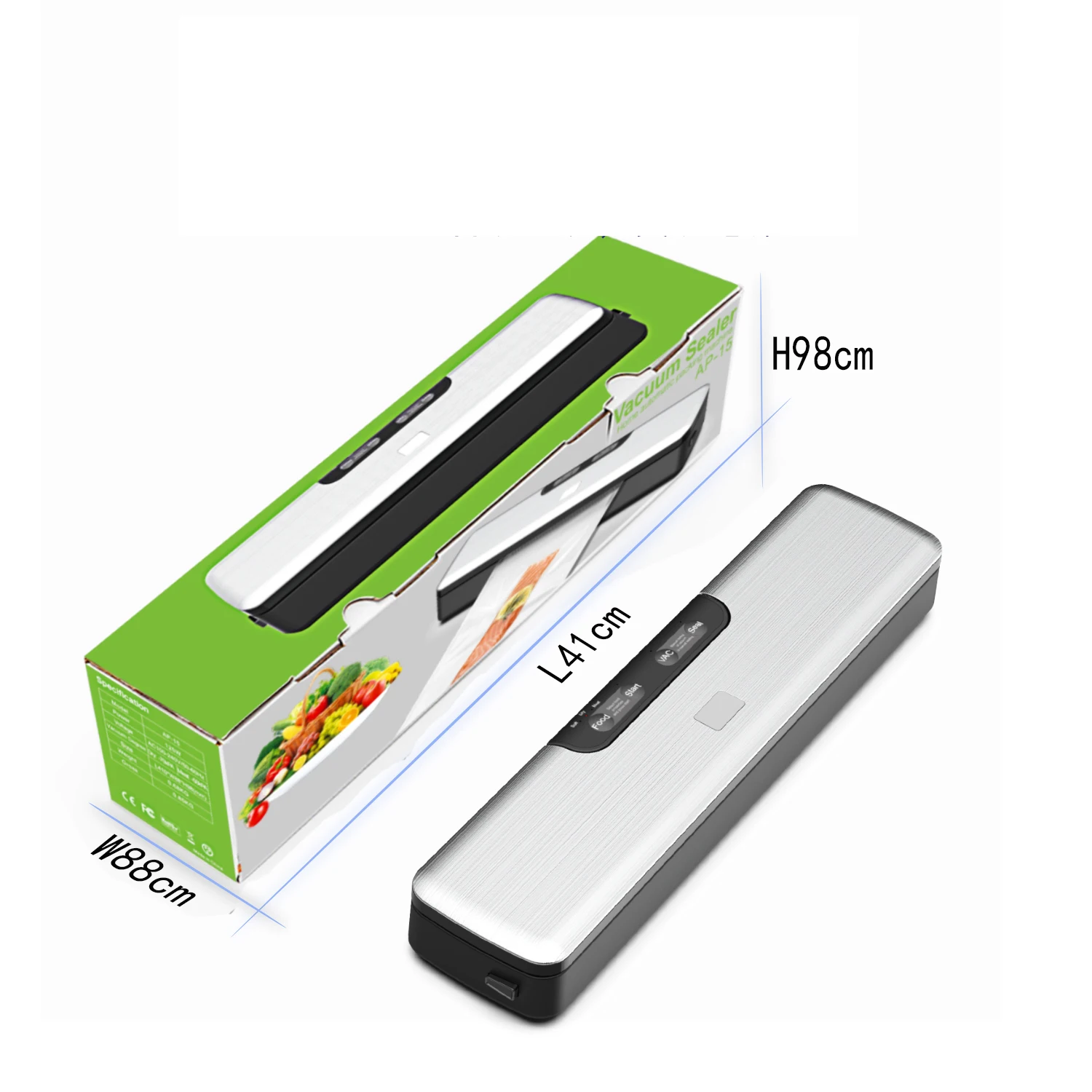 vacuum seal Packaging Machine 220V Household Food Vacuum Sealer Film Sealer Vacuum Packer