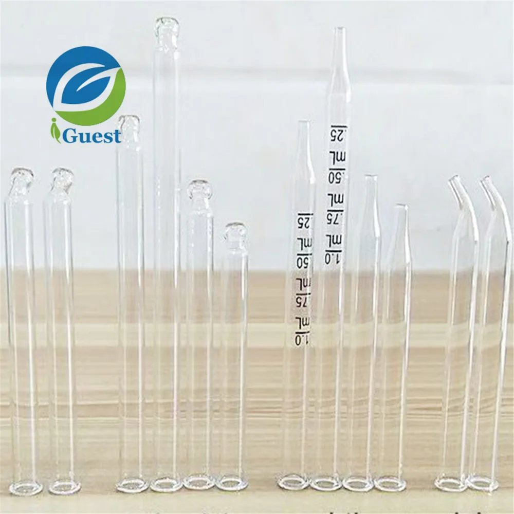 
Customizable Experimental Straight-tip Glass Graduated Dropper With Calibration For Lab Glass dropper 