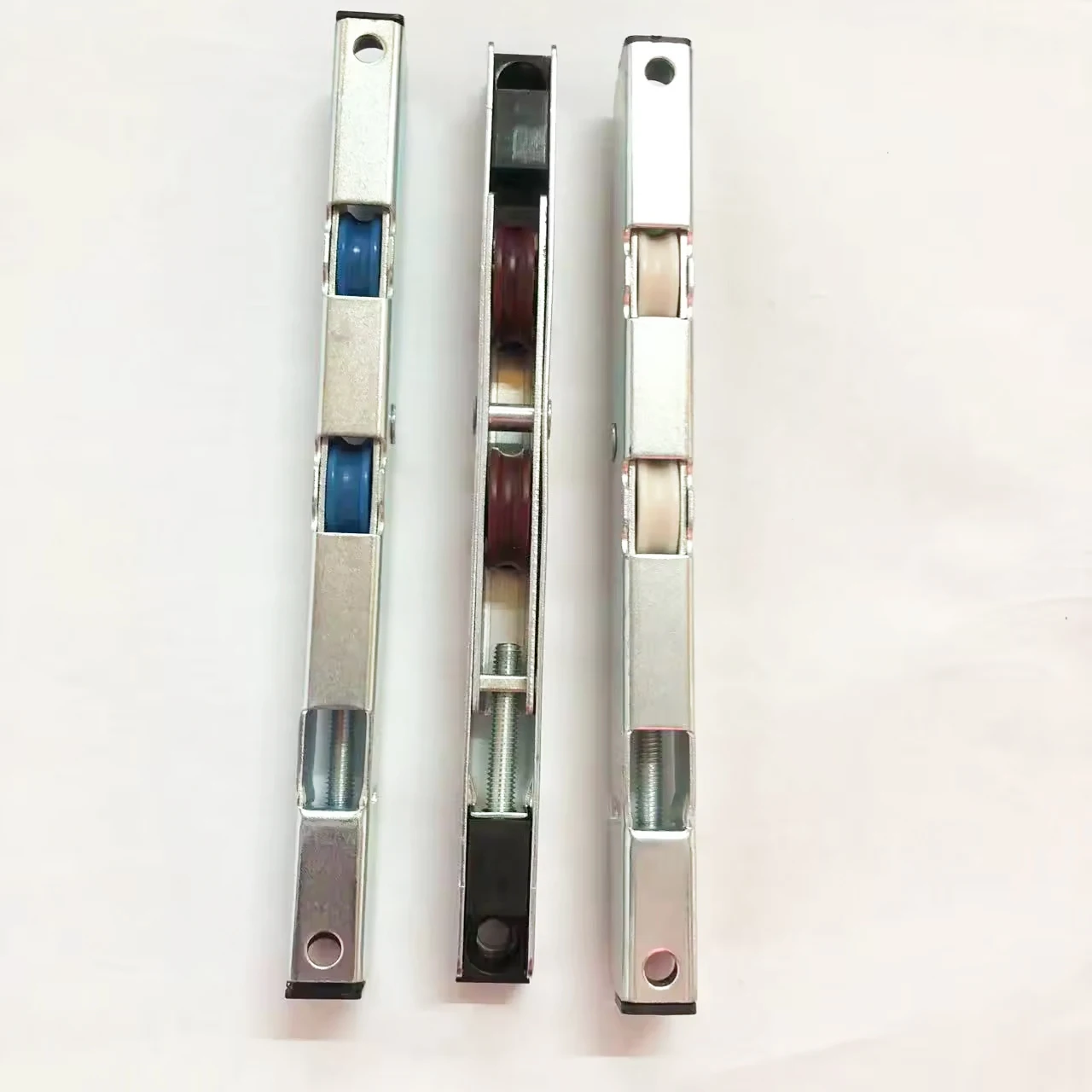 Iron House Zinc Plated Windows Sliding Door Double Roller Wheels For Upvc Aluminium Windows Door