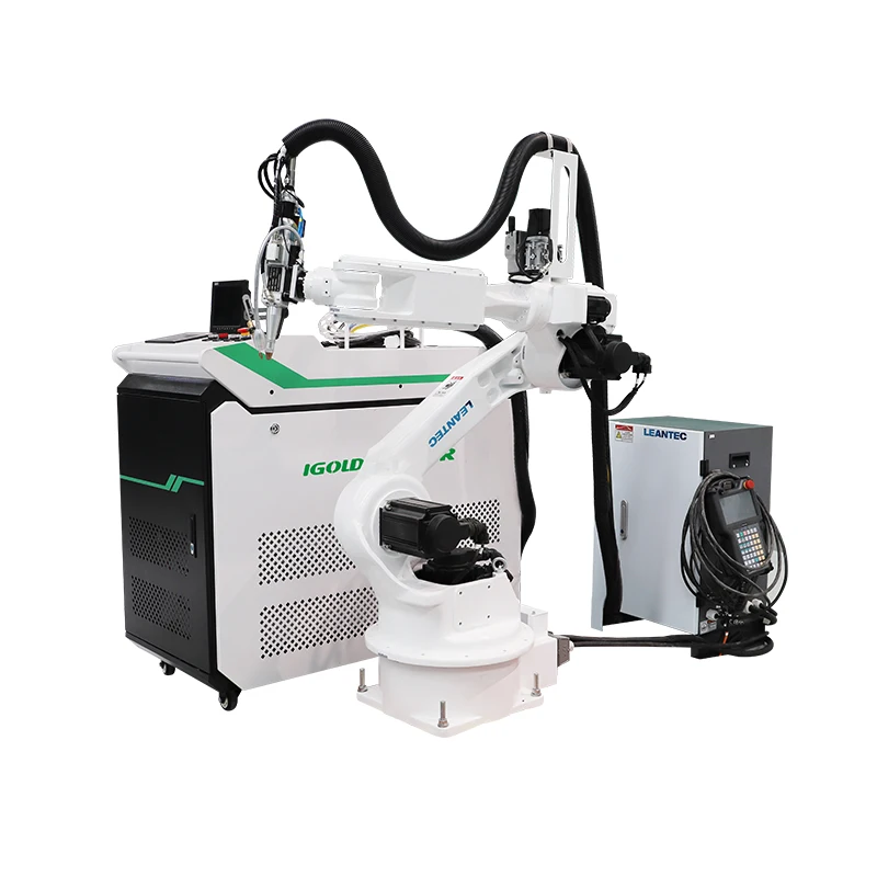 Laser Welder 3000W dual wire wider bead stronger cladding surfacing welds fast weld laser machine 8 mm steel fully weld one time