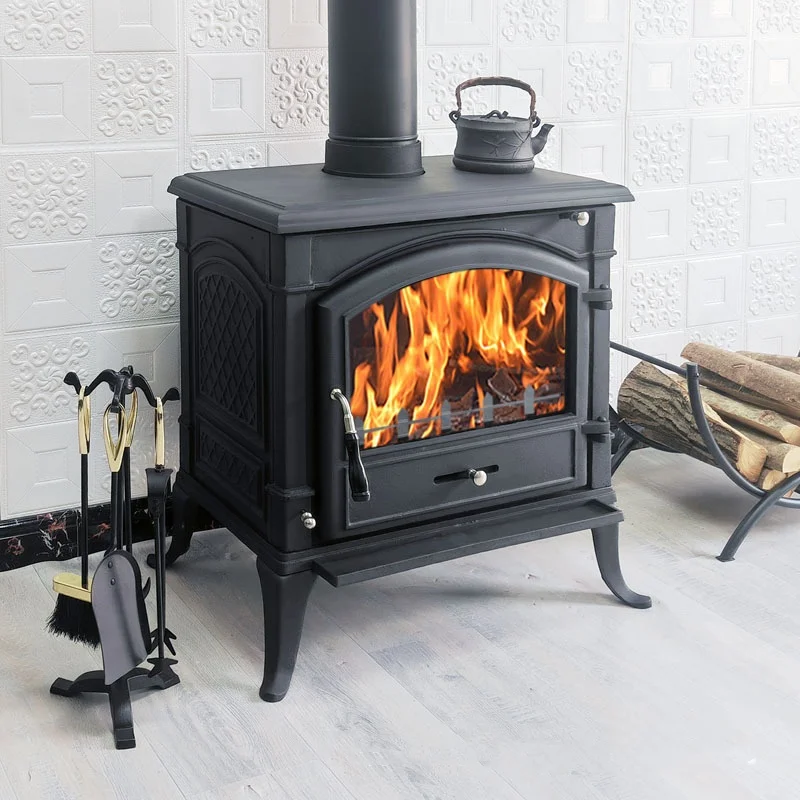 Manufacturer Indoor True Fire Fireplace  European Cast Iron Fireplace Observation Independent Fireplace