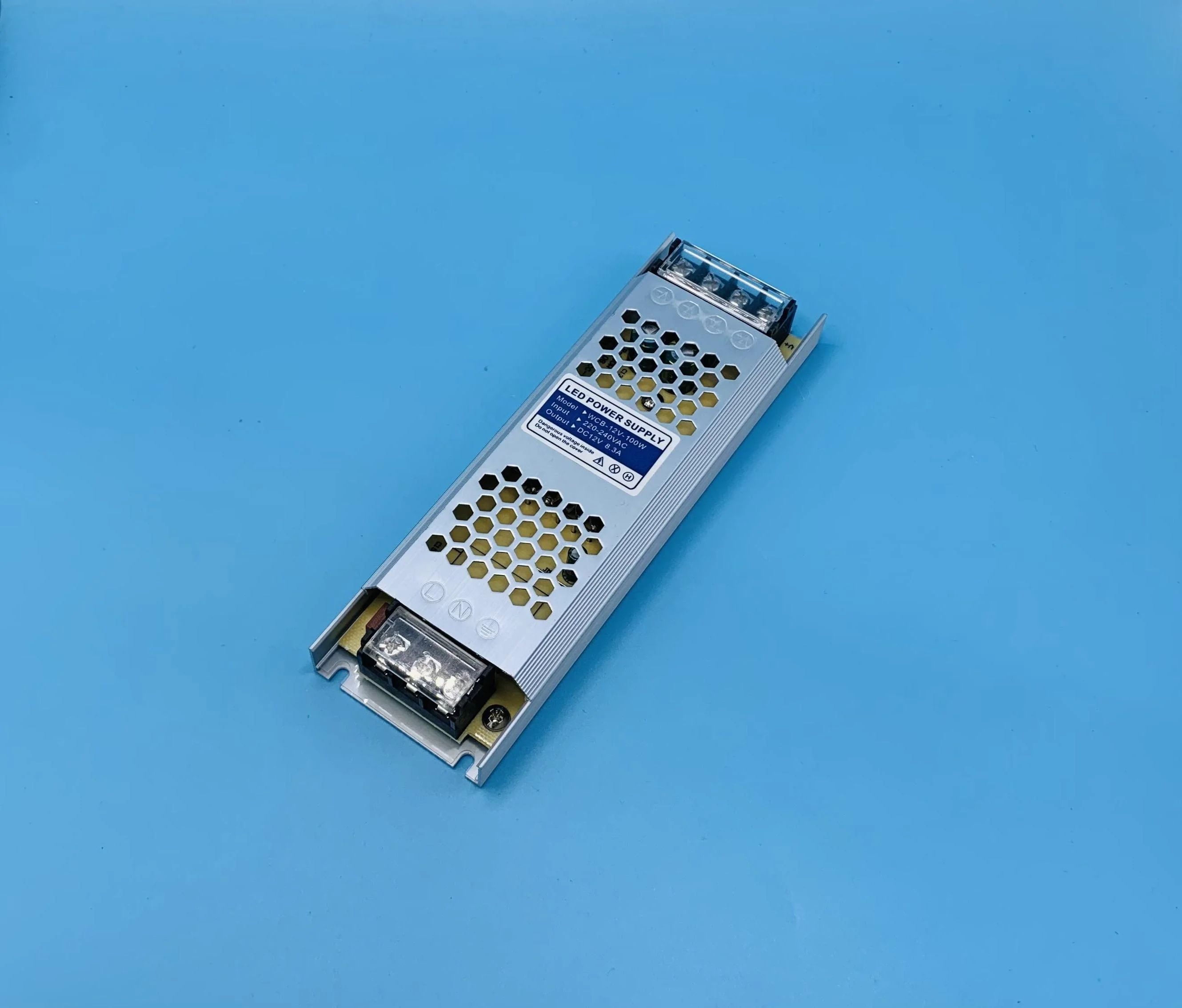 CE RoHS Factory OEM ODM LED Lighting CCTV 8.4A Thin Power Supply 12V LED Driver 100W