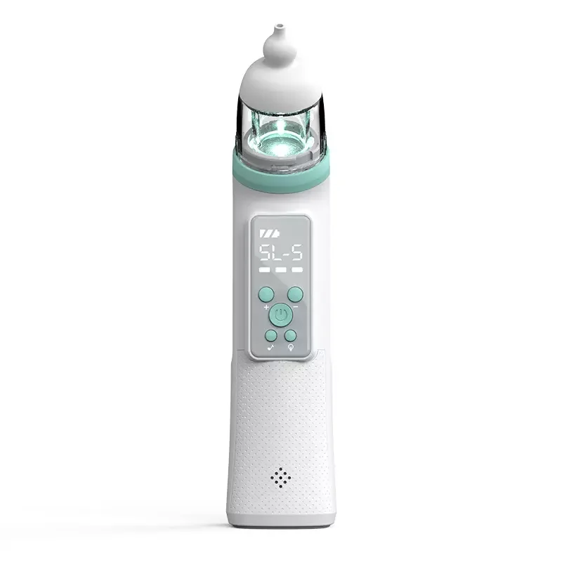 Food Grade BPA Free 600mAh Rechargeable Electric Nasal Aspirator Safe Hygienic Vacuum Baby Nasal Aspirator