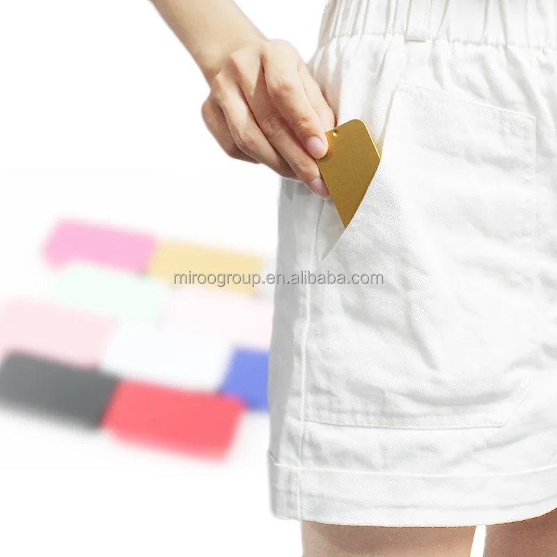 10 colors Stock Wholesale Rectangle Small Sliding Metal Mint Candy Tin Box  60x34x10mm