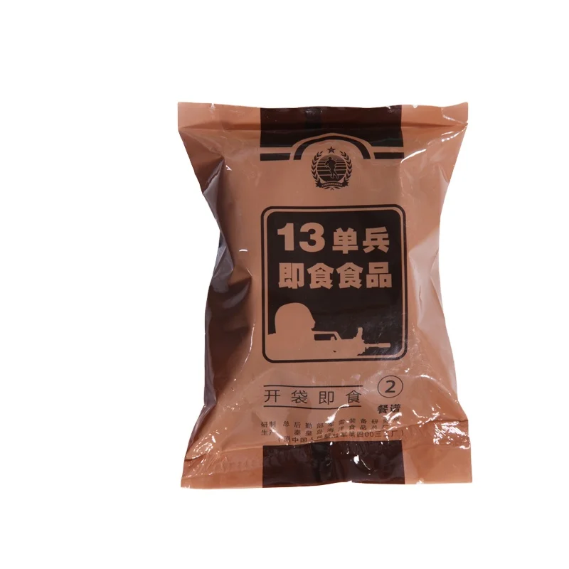 Полностью сжатые бисквитные пайки в Военном Стиле, 24 часа готовности к употреблению