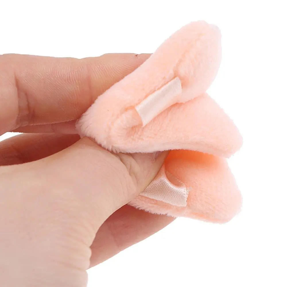 Factory Wholesale Customized Quick Dry Sponge Cotton Triangle Makeup Powder Puff