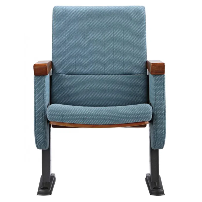 Small Back Wooden Church Chairs Amphitheater Seats For Sale