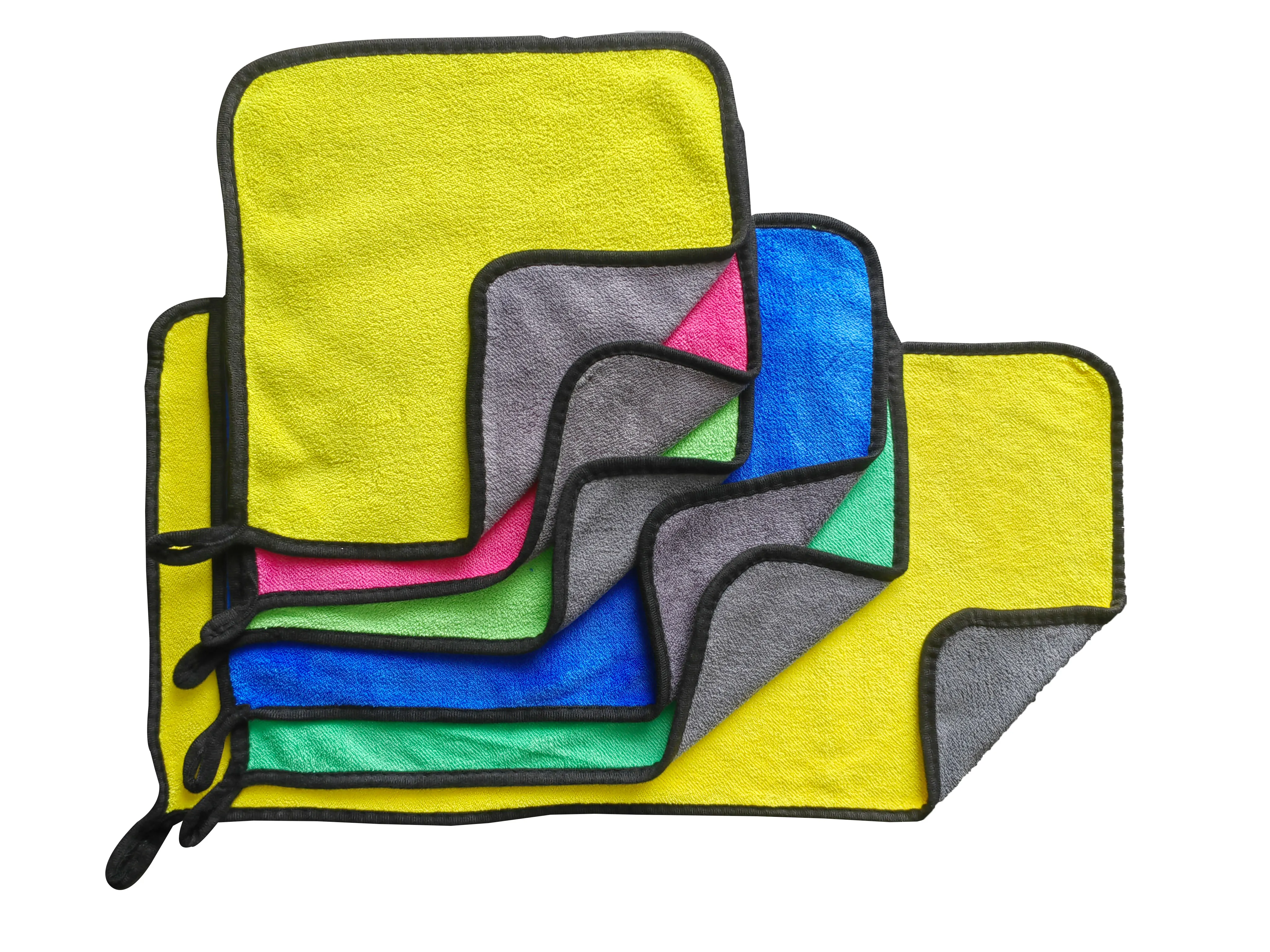 Popular Quick Dry Microfiber Car Drying Towel Auto Detailing Rag Super Absorbent Cleaning Cloth