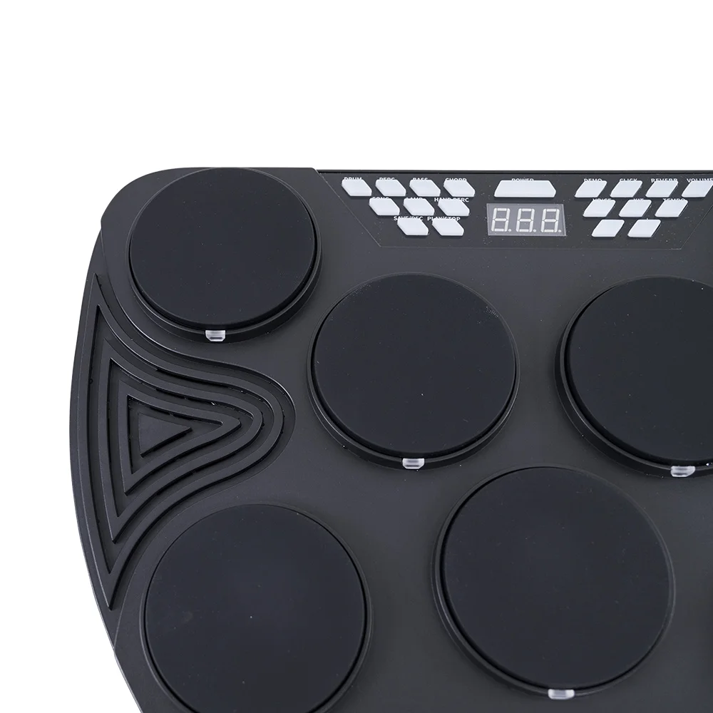 Wholesale Price Professional Musical Percussion Instruments Small Digital Electric Drum Set Pad Portable Electronic Drum Kit