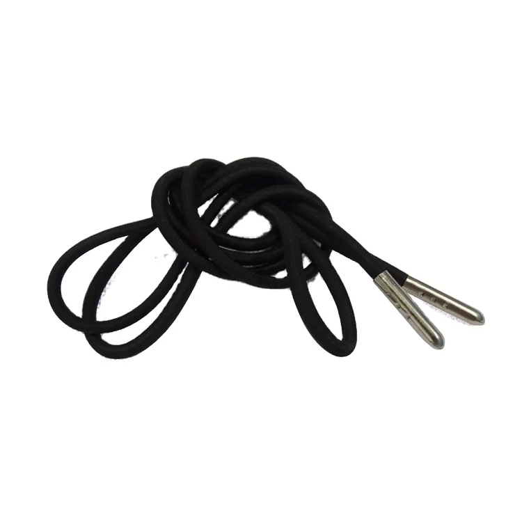 Engraved crimp shoelace accessories bullet cord end tips drawstring custom aglet for hoodies string rope