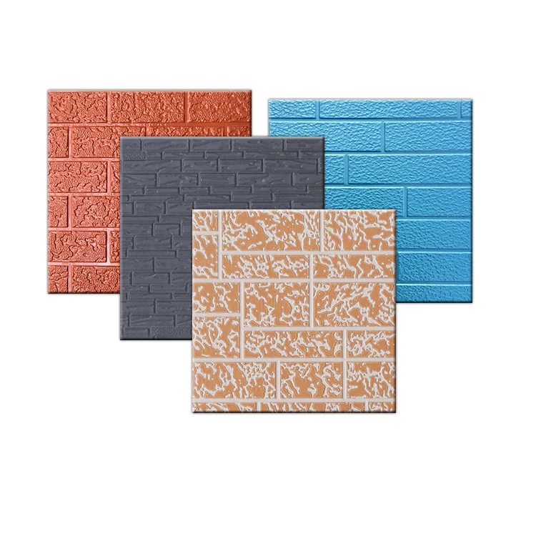 Manufacturer B1 sandwich board metal surface polyurethane sandwich board for outdoor  decoration