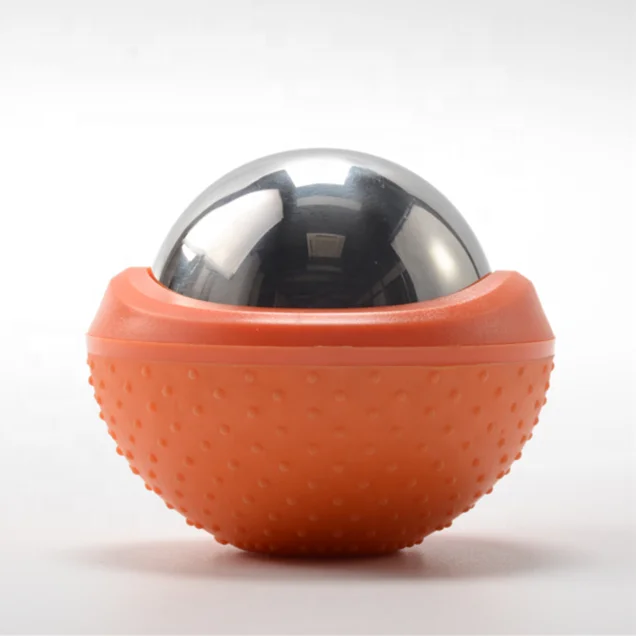 Amazon Hot Selling 60mm  Cold & Heat Sphere Massage Roller Ball Cold Therapy for Sport Muscle Relief