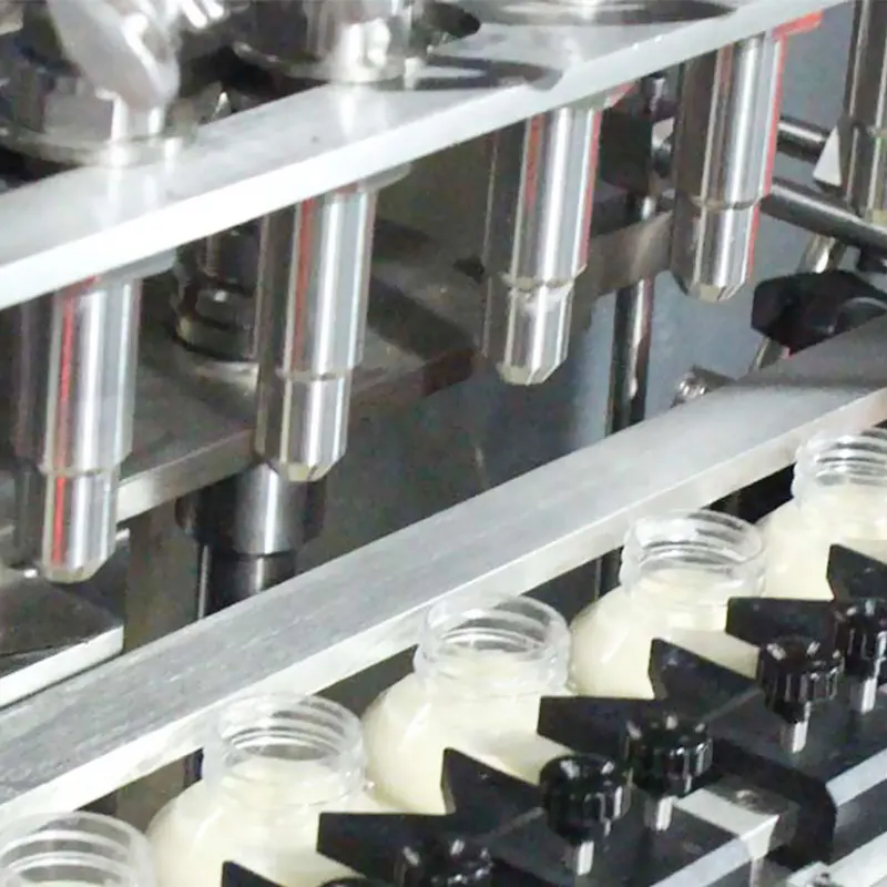 Automatic 6 Heads Cosmetic Production Line Liquid Body Wash Filler Detergent Shampoo Bottle Filling Capping And Labeling Machine