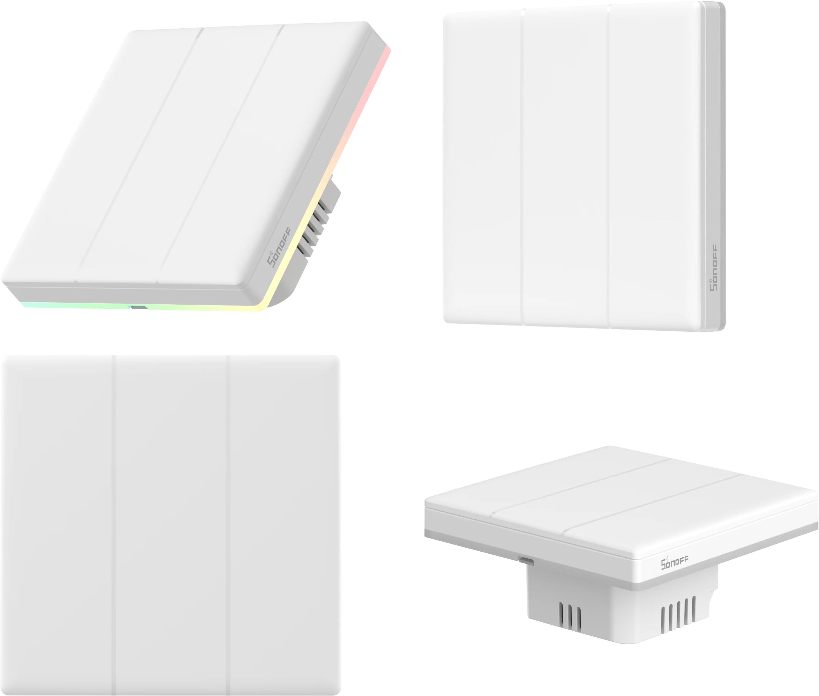 SONOFF TX Ultimate Smart Touch Wall Switch T5 Smart LED Light With eWeLink-Remote control Work with Alexa