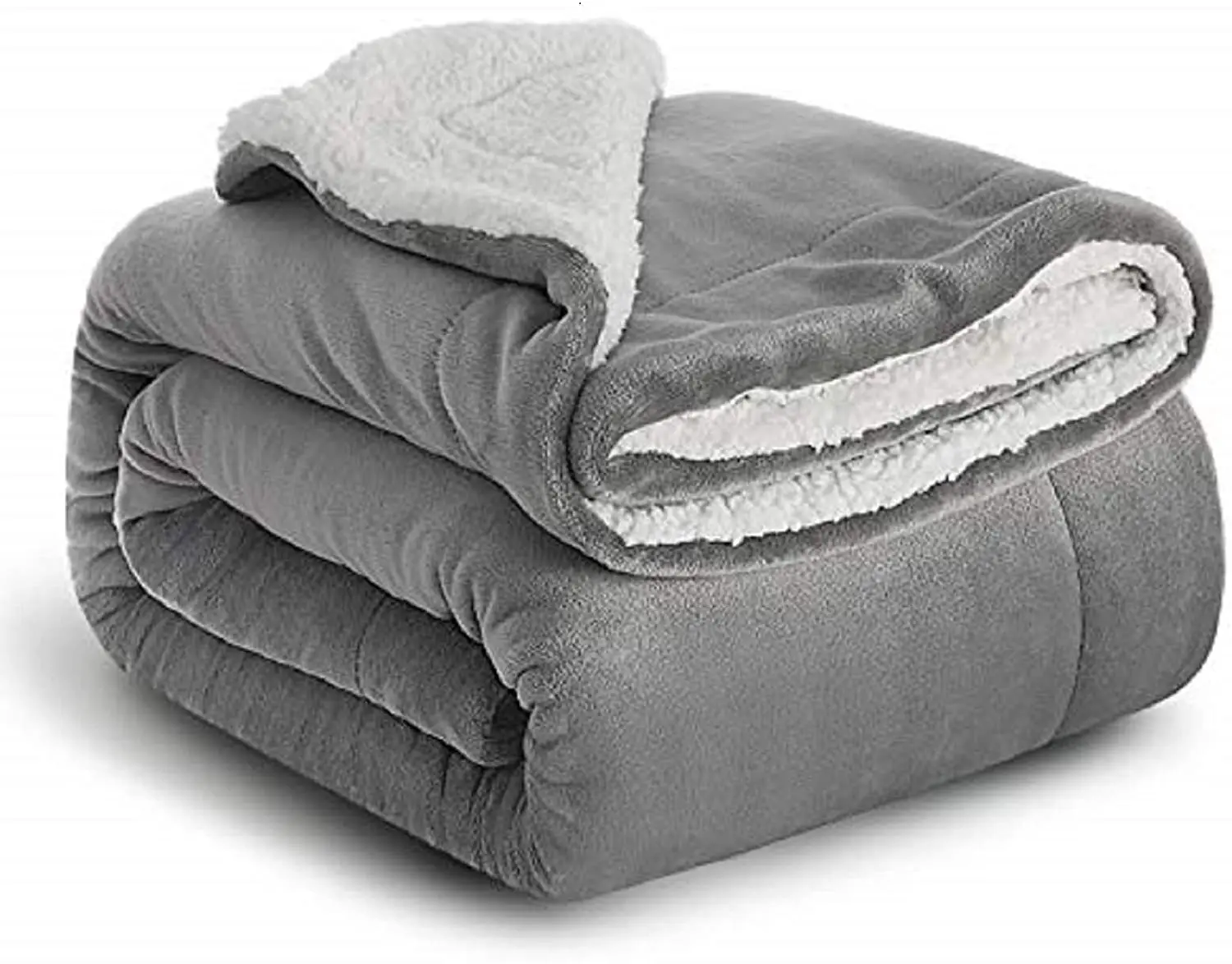 
Amazon Best Selling Multicolor Sherpa Quilted Warm Blanket For Winter 