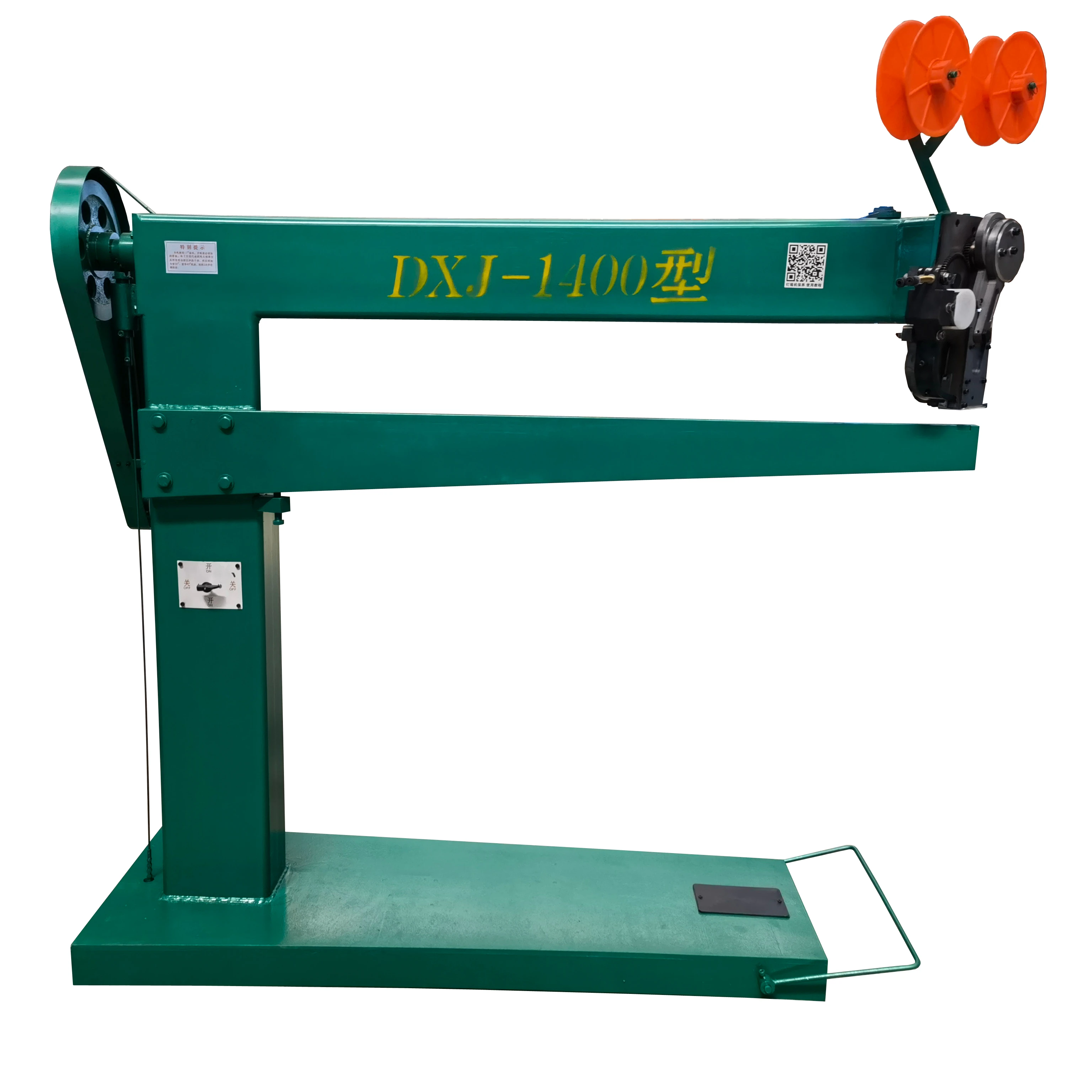 Hot Selling Manual Controllable Pitch Size Stapling Nailing Corrugated Carton Box Stitching Machine