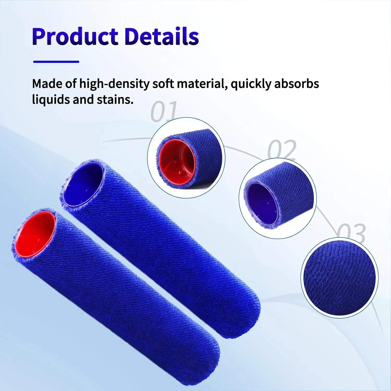 Soft Brush Roller Fit For Dysons Wash G1 Wet Floor Vacuum Accessories Attachment Replacement Spare Part Main brush