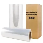 2023 Shrink Wrapping Lldpe Packaging Shrink Film Wrap Roll Polyethylene Clear Stretch Film Plastic Roll For Packing