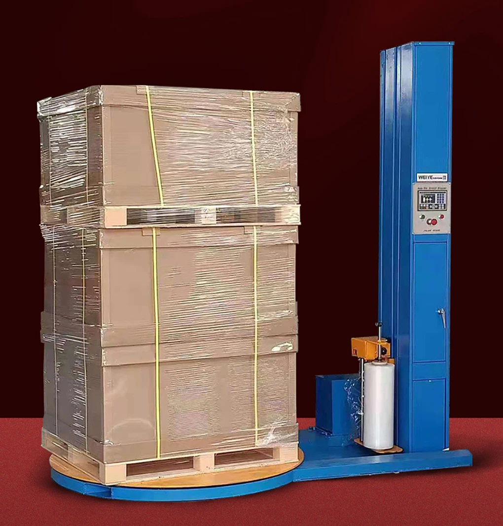 pallet stretch film wrapping machine/  luggage film pallet winding machine