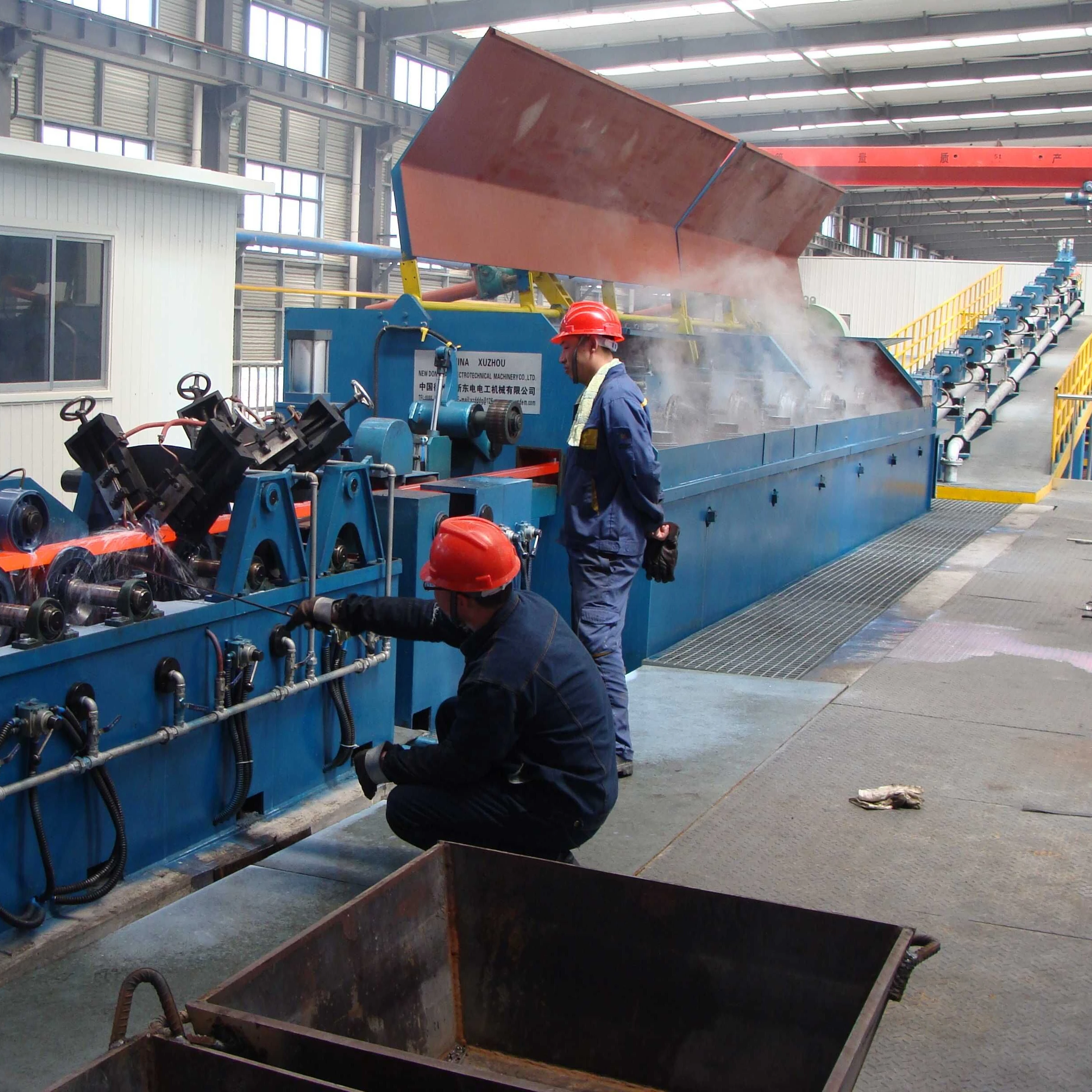 8mm,12mm Aluminum Rod Copper Rod Copper Strip Continuous casting and rolling machine line