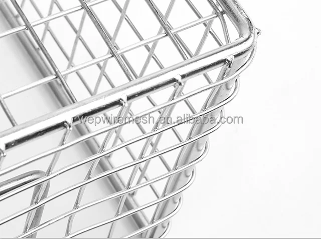 High quality Hotel Kitchen Equipment Stainless Steel 304 304L Fry Basket