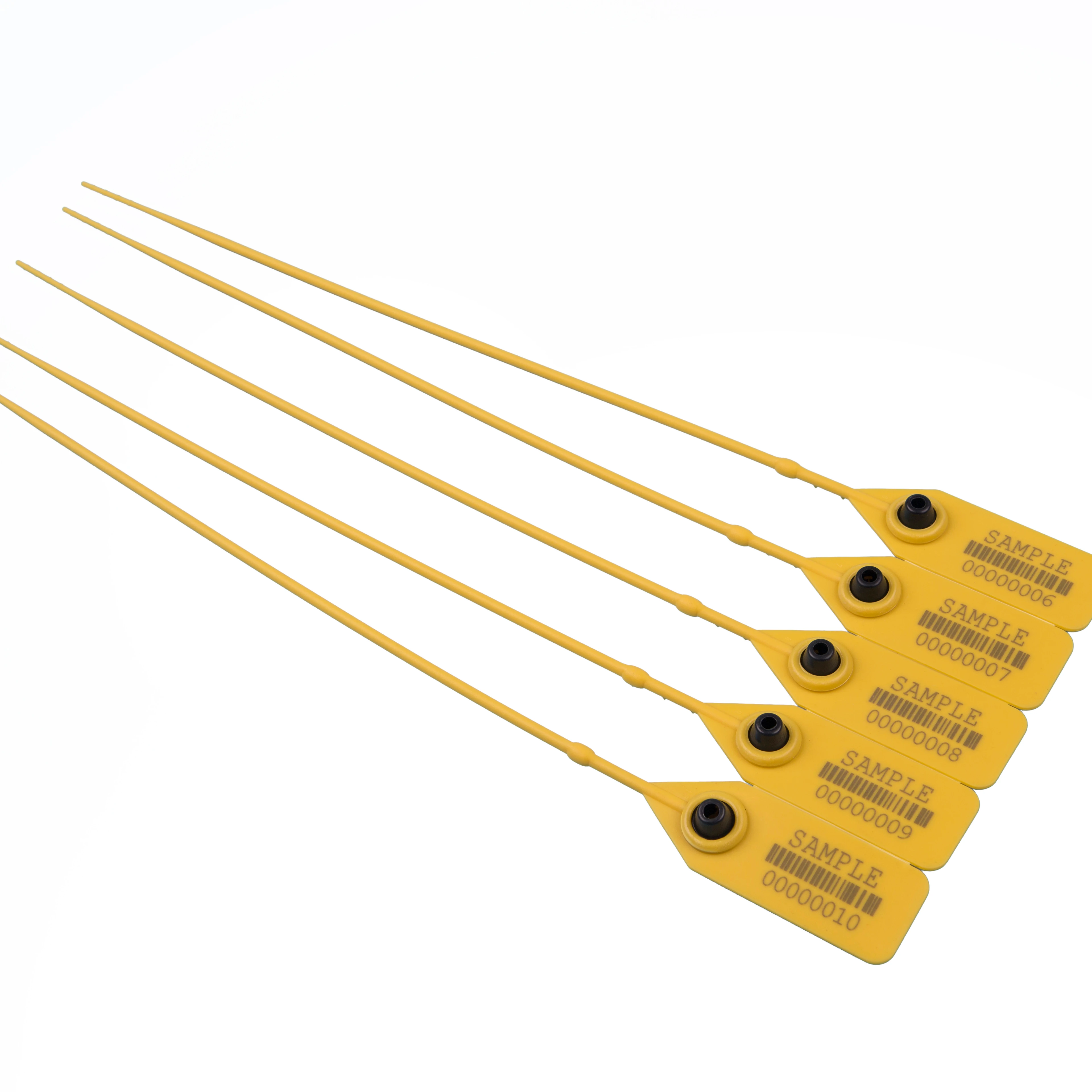 Yellow High Quality Inserted Plastic Safety Seal Buckle For Bag/Shoes