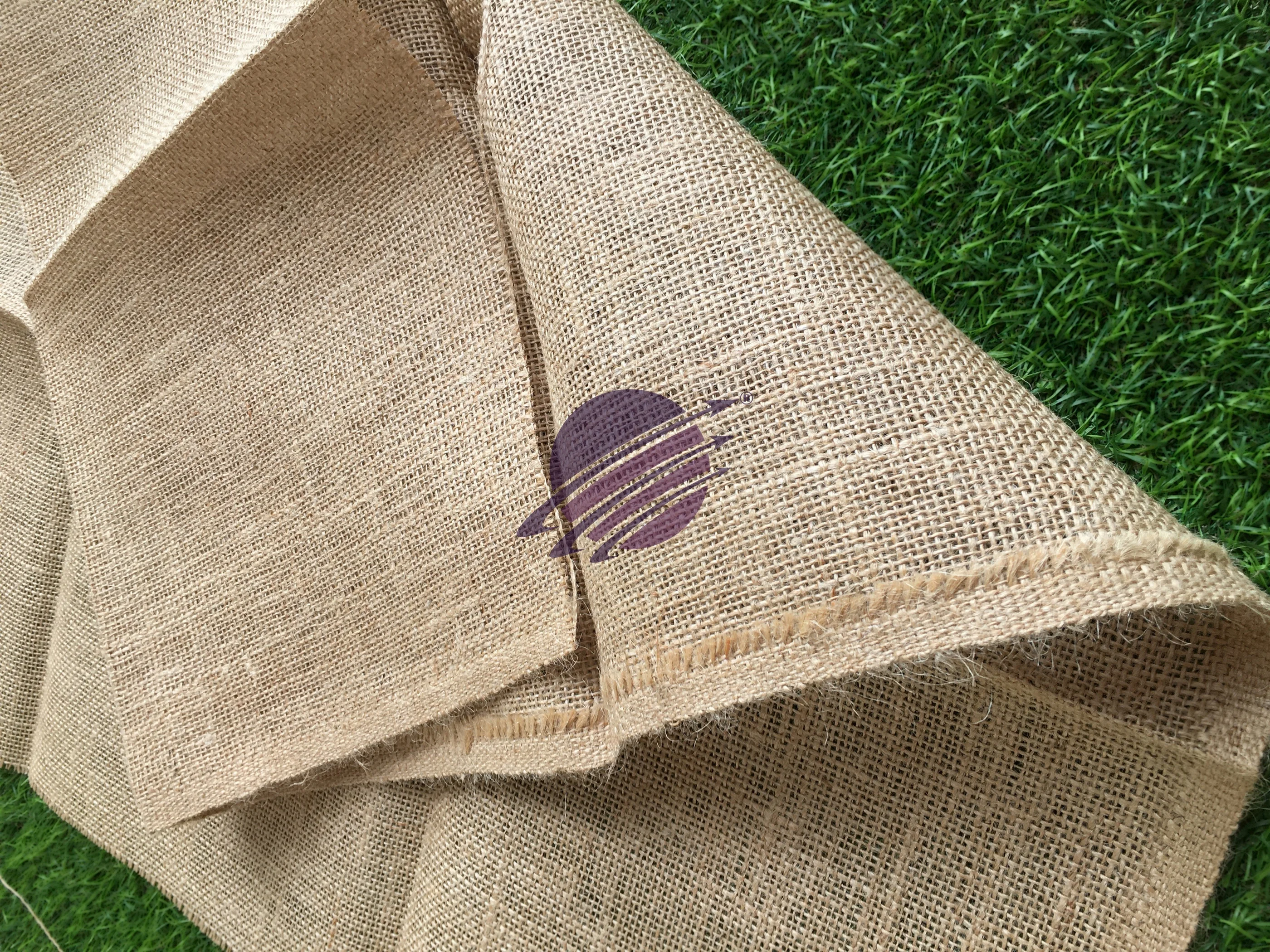 Bio degradable Jute Hessian cloth used as cover in construction