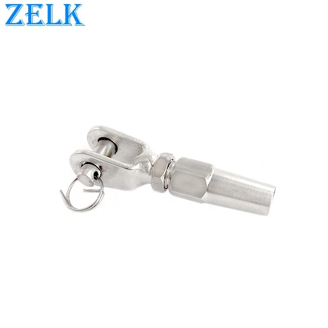 Rigging Hardware High Polished Stainless Steel Welded Fork Swageless Terminal