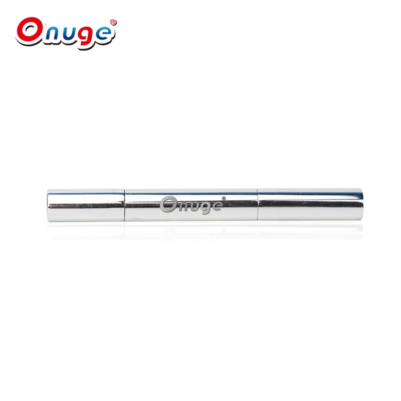 20000 square meters manufacturer of Electroplated matte shell silver pen cosmetic teeth whitening gel pens