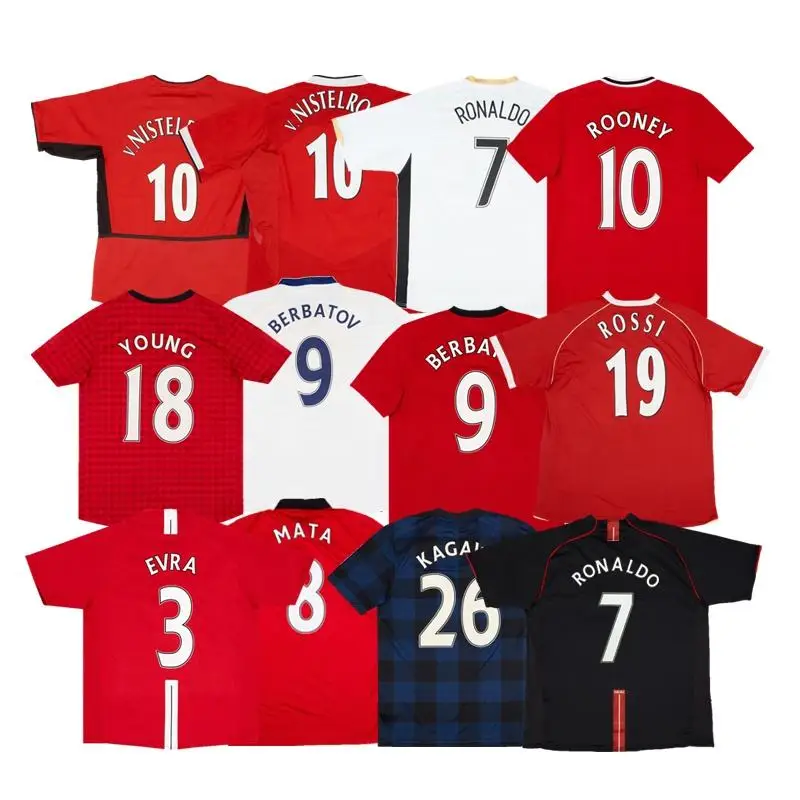 Custom Thailand Quality 1963-2022  Design Classic Vintage Football Jerseys United Retro Soccer Jersey