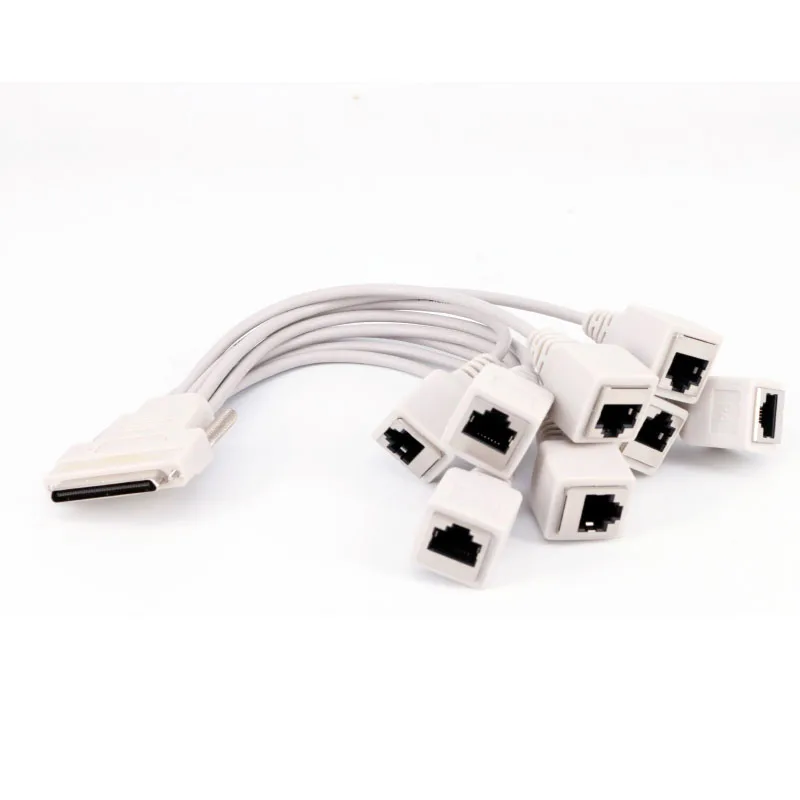 VHDCI SCSI 68 Pin to 8 ports communication cable for VisionTek Graphics Cards