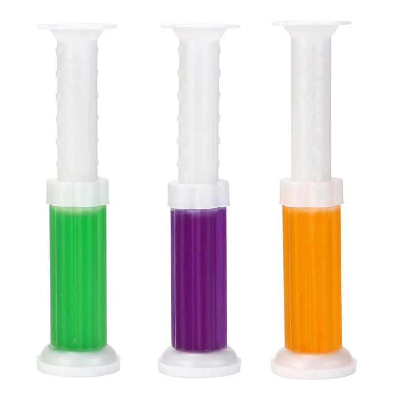 New Natural Fragrance Flower Gel Detergent Toilet Cleaner Deodorizer Bowl Gel Syringes Other Clothing Accessories
