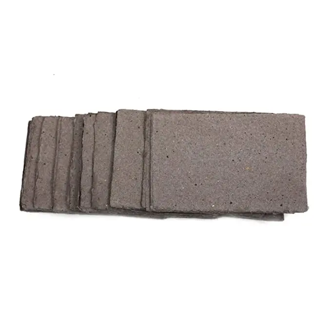 Paper Handmade GSM 150 Fine Cut Cotton, Textured, Recycled and Eco-Friendly Paper, Coffee Brown - Pack of 24