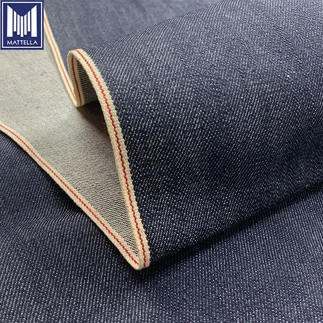14 oz gsm из 100% органического хлопка сырье японская джинсовая ткань selvedge для рабочих рубашек chambray
