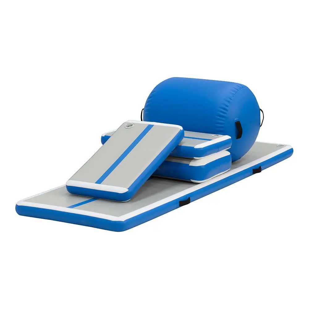 OEM Big Sale 10/13/15/16ft Gymnastics Air Track for sale Tumbling Mat Factory Price 3/4/5/6/8m airtrack w/ electric air pump