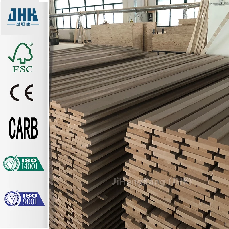 JHK-M01 N-red oak unfinished embossed raise panel Veneer interior wooden swing door modern wood door designs Good quality Modern