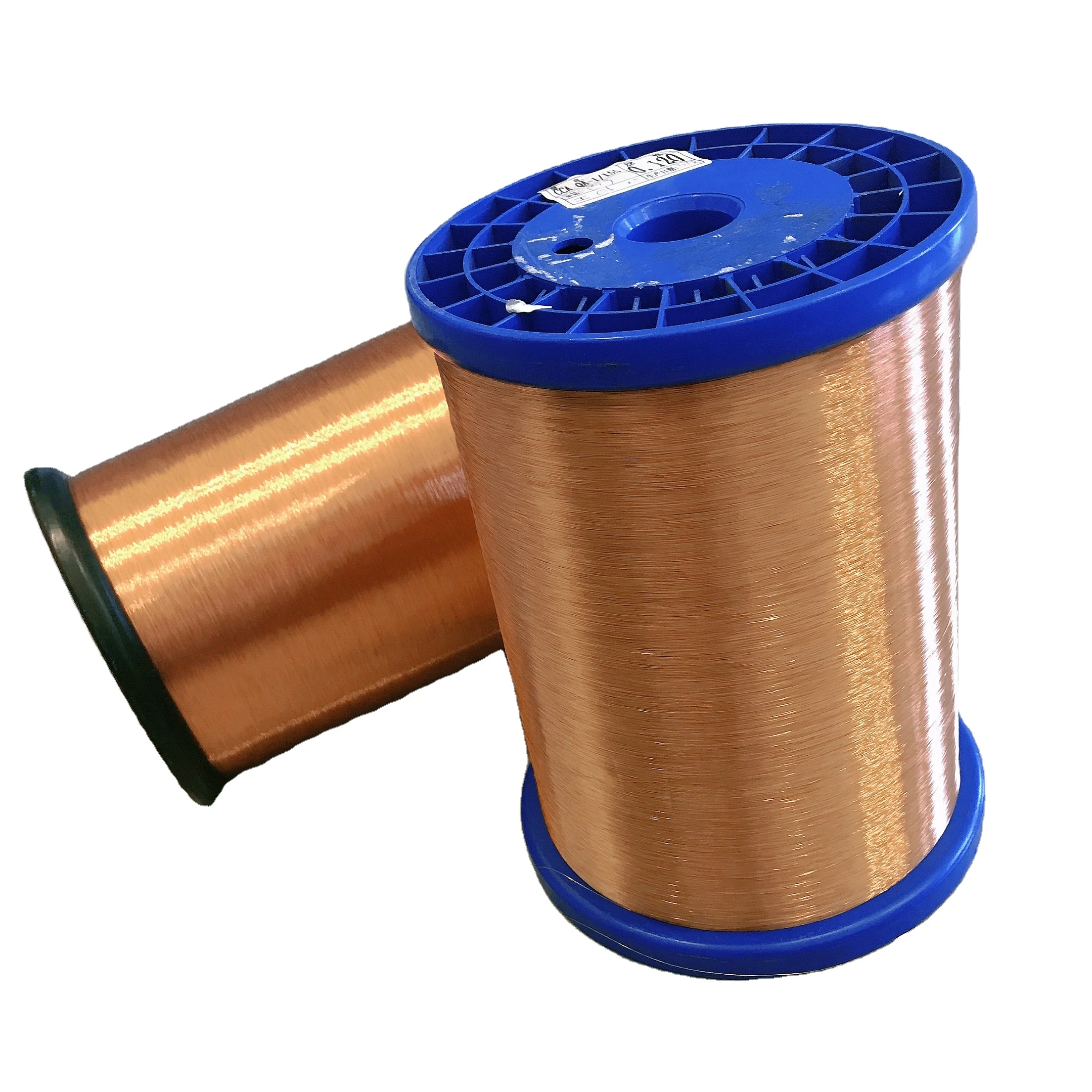 small coil winding machine coil wire for motor transformer 0.46mm 26 SWG 155 solderable polyester(imide) enameled CCA wire